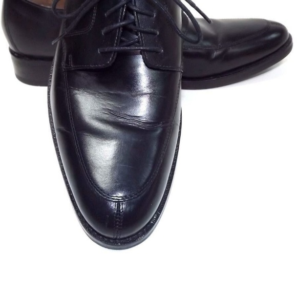 COLE HAAN Grand OS mens BLACK LEATHER Shoes 11 M - Picture 4 of 8